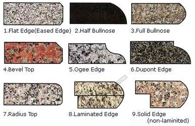 countertops edges for artificial quartz countertops edges for artificial quartz
