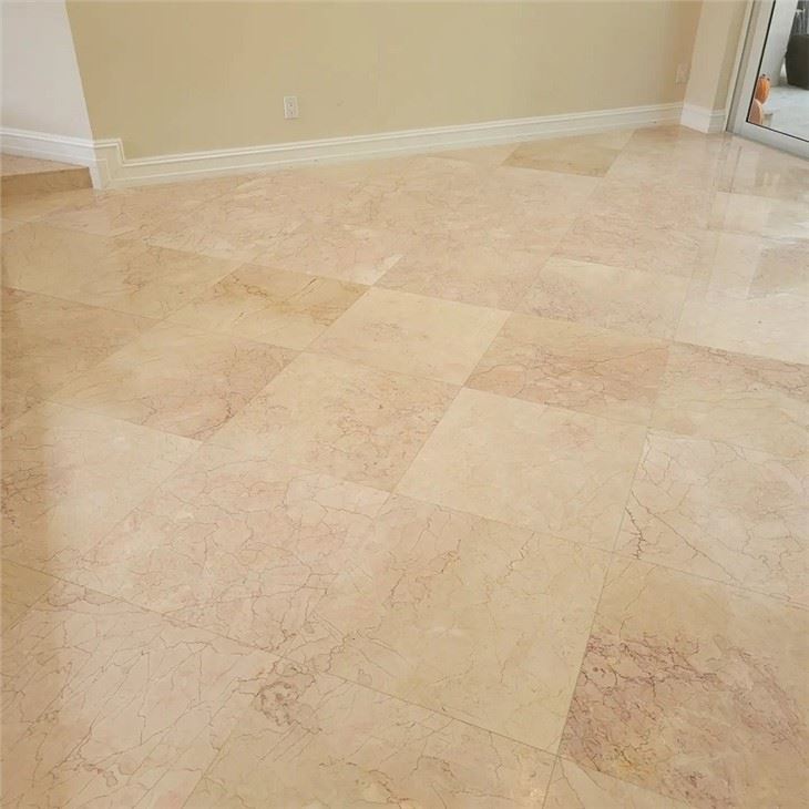 Crema Marfil Marble Flooring