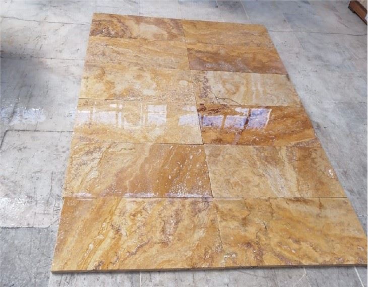 Golden Travertine Tiles Price
